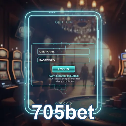 Usuário acessando cassino online facilmente